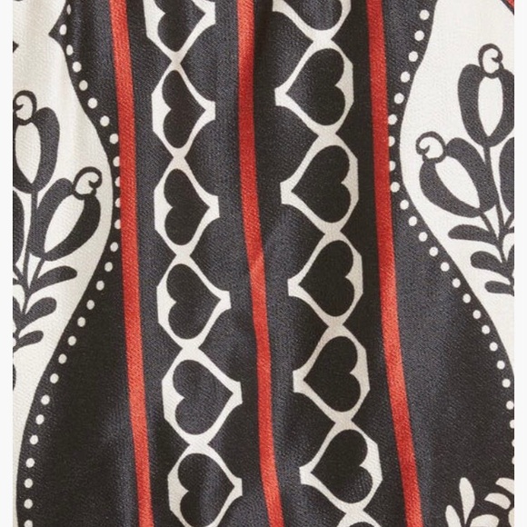 NWT $230 FARM Rio Passion Scarf Print Long Sleeve Wrap Minidress in XS + Medium! - Picture 6 of 7